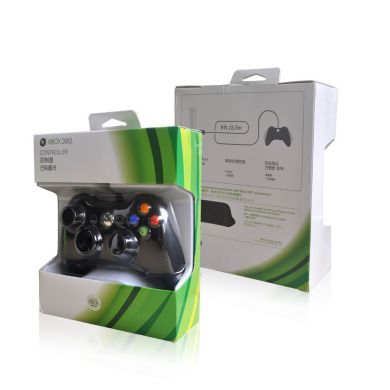 XBOX360有线手柄 PC电脑游戏手柄 带震动XBOX360手柄Slim产品图