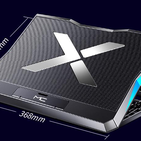 笔记本电脑散热器 笔记本炫彩散热架