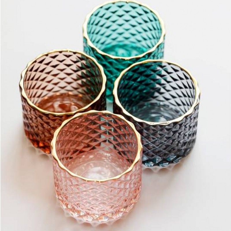 Nordic style home romantic candle holder, fleshy utensils
