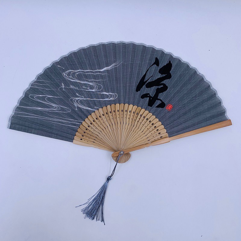 日韩式女扇  优质折扇  *古风折扇  镂空*日式和风扇*  竹质折叠扇子  批发详情图5