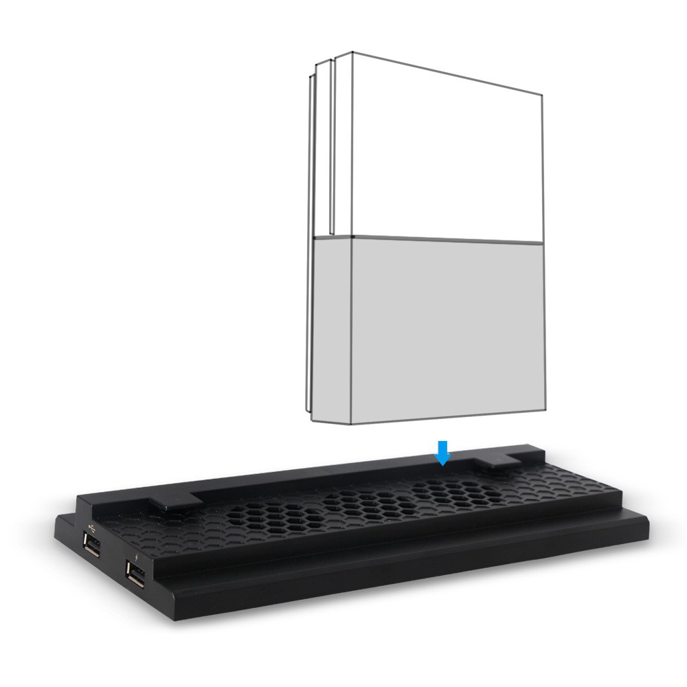 DOBE XBOXONEslim game console cooling base, cooling fan, XBOXONE thin machine cooling bracket bottom detail image 1