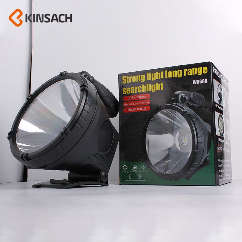 Charging portable lamp, outdoor lighting flashlight, led high-intensity long-range spotlight, high-intensity searchlight Application Scenario
