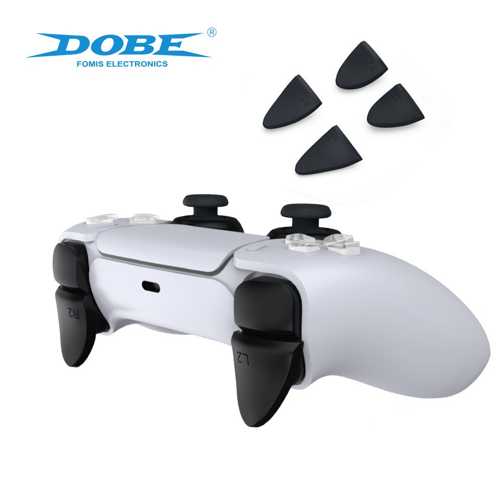 مقابض PS5 + 8 + مجموعة مقابض + مفتاح الزناد + سدادات شحن + سدادات الرأس detail image 4