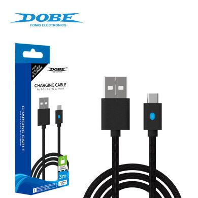 PS5 Charging cable PS5 Wireless gamepad USB Charging cable NSpro gamepad charging cable with indicator 3M