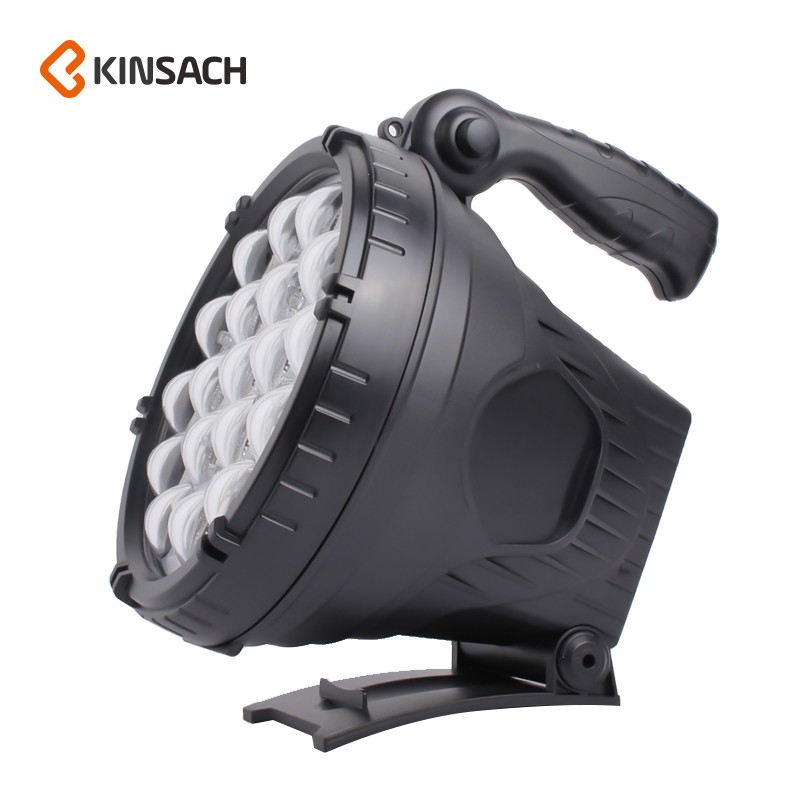 Charging portable lamp, outdoor lighting, flashlight, spotlight, high-intensity searchlight, led high-intensity long-range light detail image 1