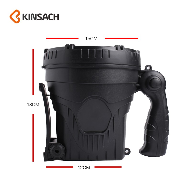 Spotlight, strong light searchlight, led strong light long-range charging portable lamp, outdoor lighting flashlight detail image 2