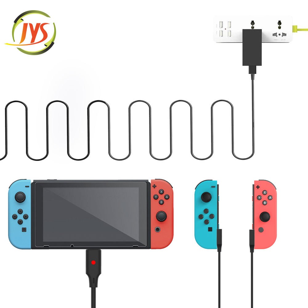 JYS Switch三合一充电线 joycon小手柄充电线switch主机充电线详情图12