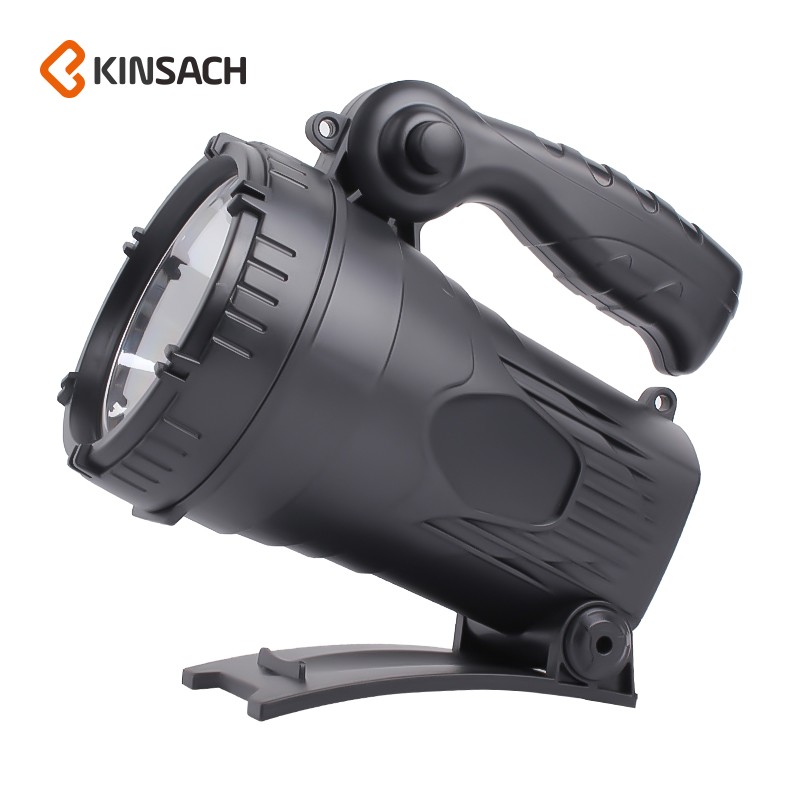 led high-intensity long-range charging portable lamp, outdoor lighting flashlight, spotlight, high-intensity searchlight detail image 1