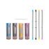 Christmas foldable stainless steel straw set, custom logo, foreign trade detachable telescopic straw, stainless steel FDA portable, easy to clean, reusable, detachable and combinable, fun Item Picture