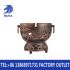 Stainless steel liquid alcohol stove Classical court stove single pot alcohol stove buffet small hot pot full figure