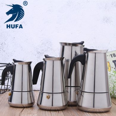 Cross-border special household stainless steel coffee pot European mocha coffee pot hand coffee pot hot water bottle wholesale