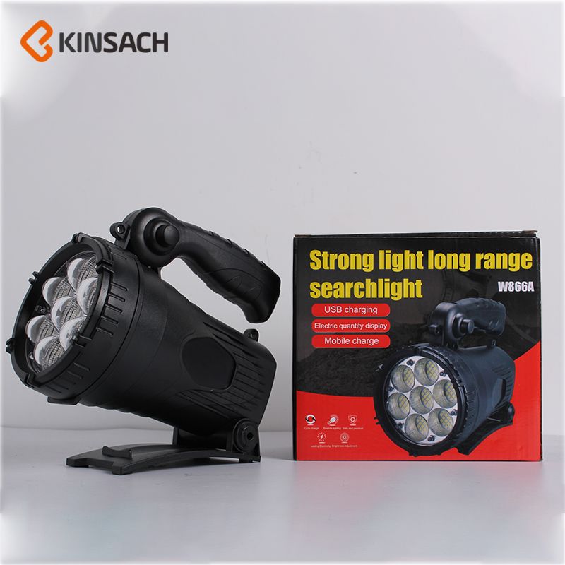 High-intensity searchlight led high-intensity long-range charging portable lamp outdoor lighting flashlight spotlight Application Scenario