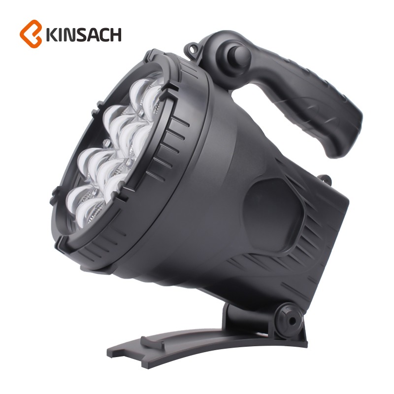 Outdoor lighting flashlight, spotlight, high-intensity searchlight, led high-intensity long-range charging portable lamp detail image 3