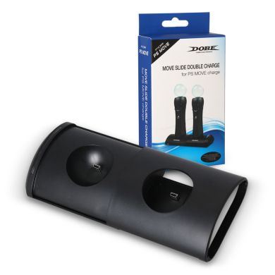DOBE PS3move Left controller charger PSVR gamepad Two-seat charging base