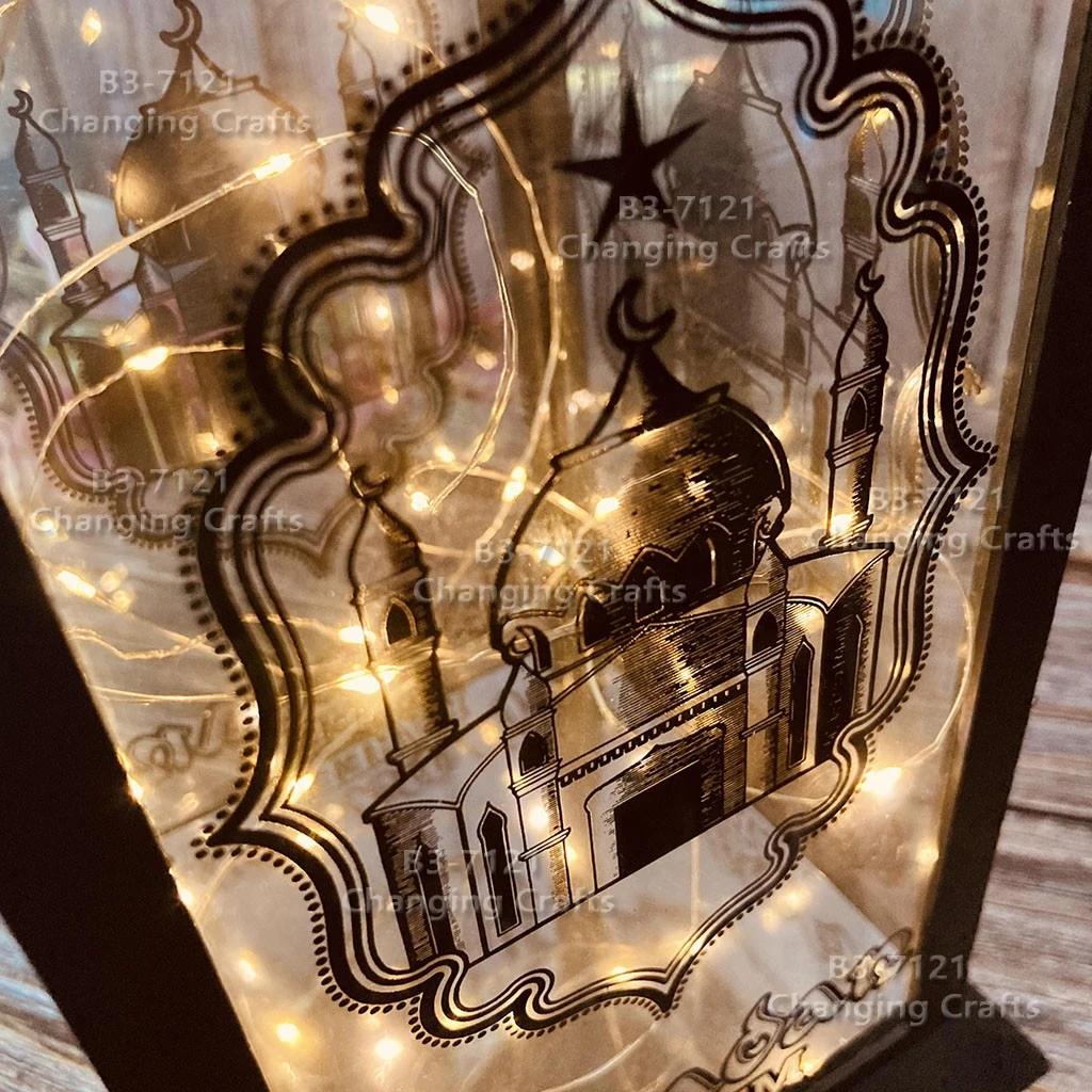 مصابيح المصنوع من المصنوعات اليدوية المزخرفة detail image 6