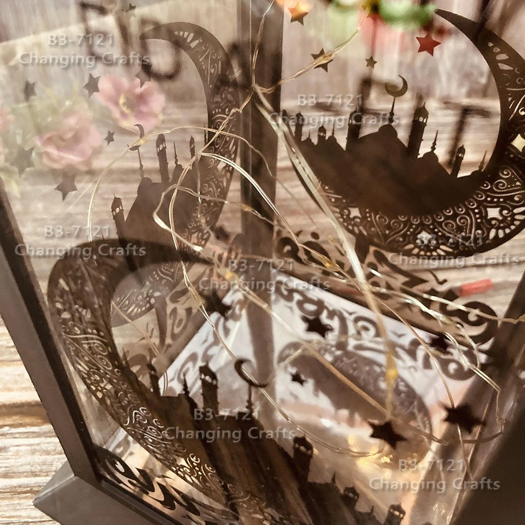 مصابيح المصنوع من المصنوعات اليدوية المزخرفة detail image 9
