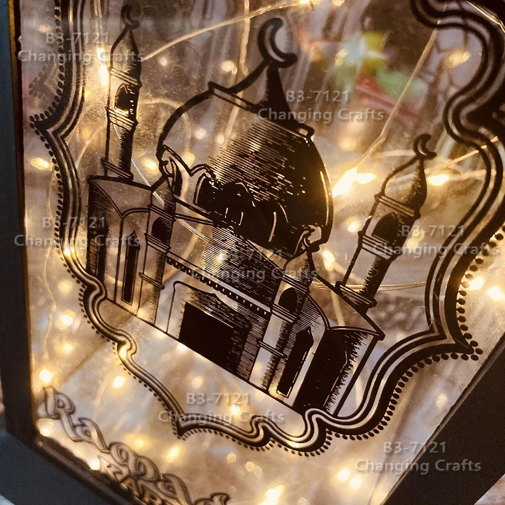 مصابيح المصنوع من المصنوعات اليدوية المزخرفة detail image 5