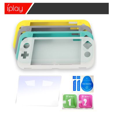 新品 任天堂switch lite硅胶套装mini游戏主机全包保护壳送钢化膜