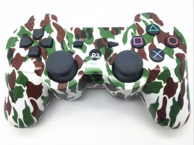 PS3 Bluetooth controller, PS3 camouflage controller, PS3 game controller, PS3 wireless controller Specification image