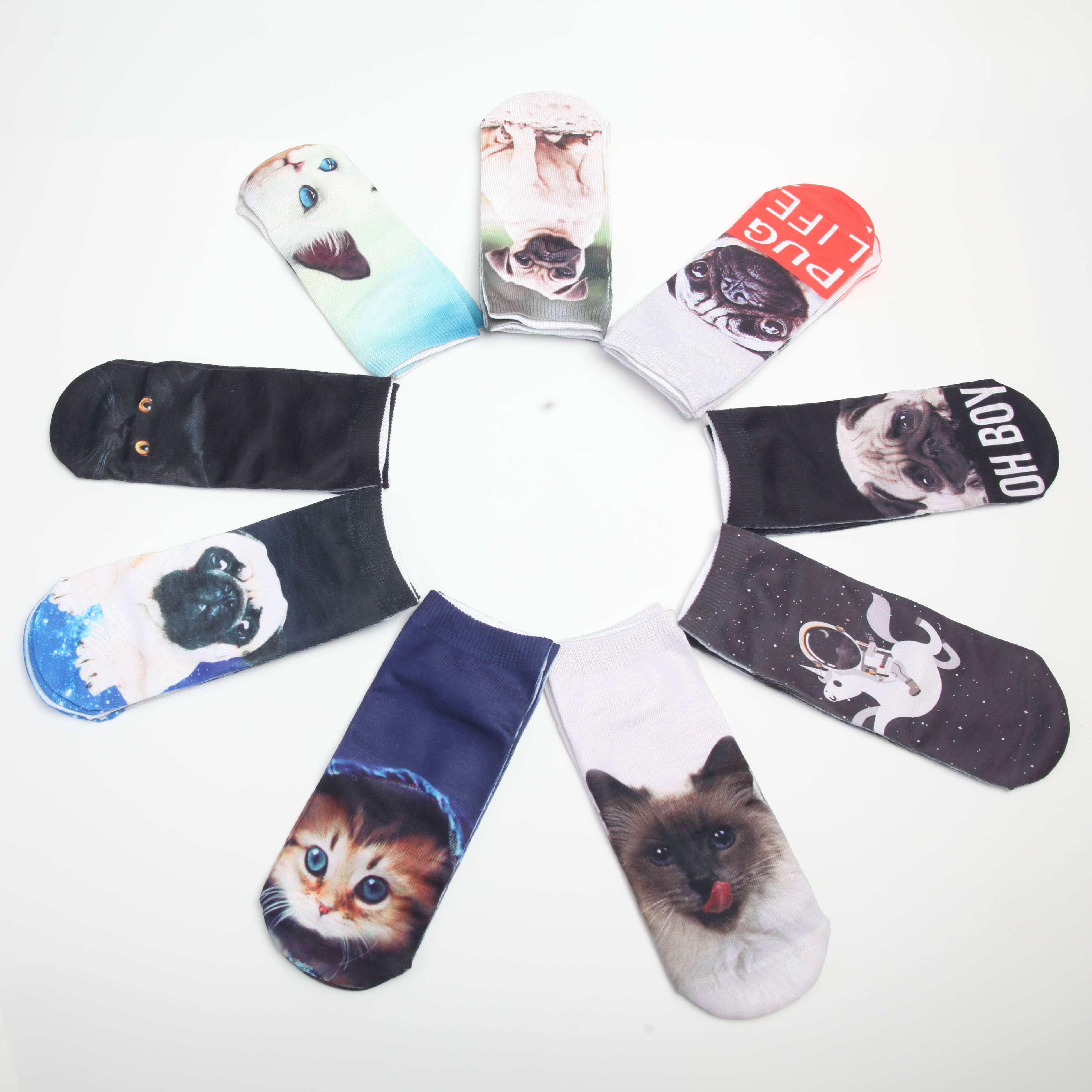 Print Socks  new 3D digital printing socks  thumbnail