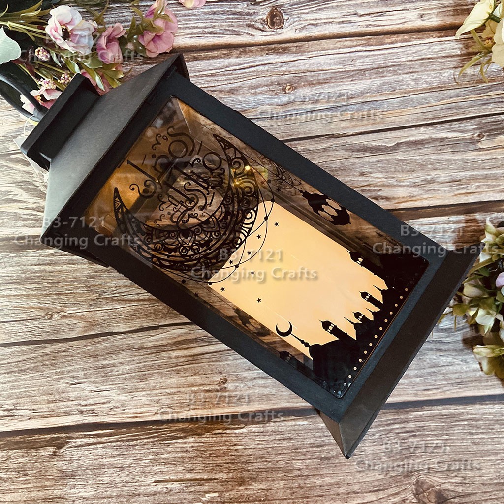 Cross-border Saudi Arabia Ramadan Festival LED light strings, candles, wind lanterns, festival ornaments, Ramadan patterns, party gatherings detail image 14