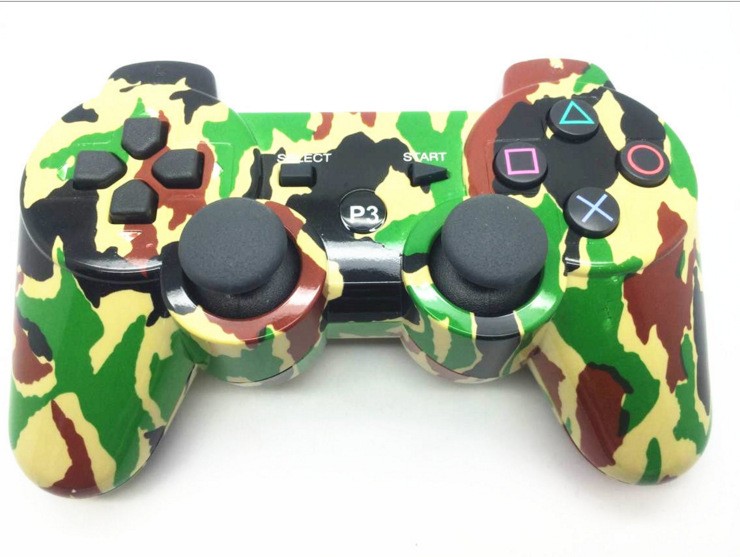 PS3 Bluetooth controller, PS3 camouflage controller, PS3 game controller, PS3 wireless controller detail image 4
