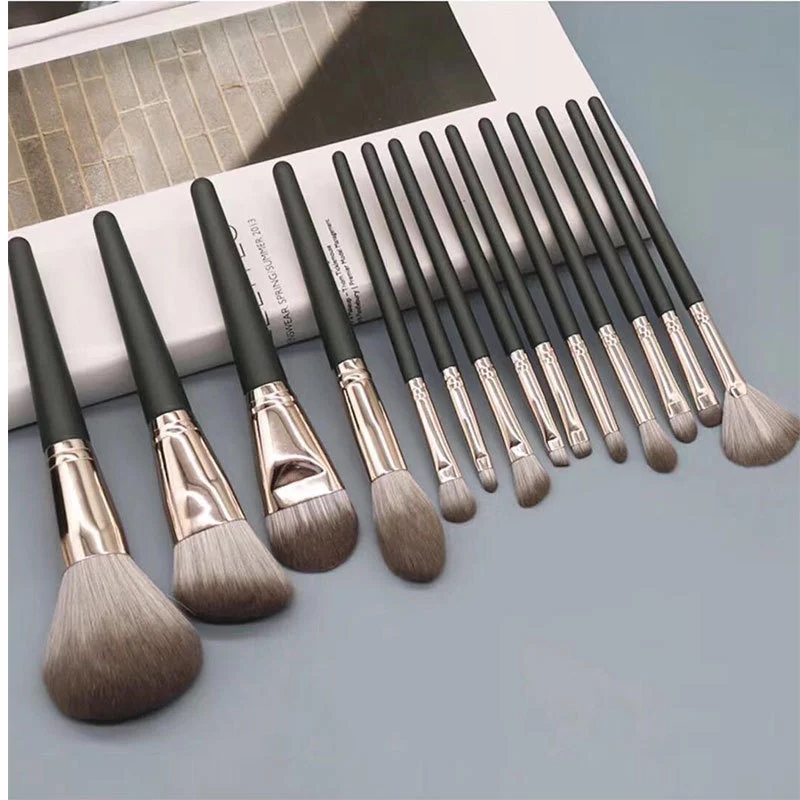 فرشاة مكياج سحبي أخضر، فرشاة عيون حزب الطلاب، فرشاة مكياج عالي، فرشاة مكياج أمريكي محترف detail image 5