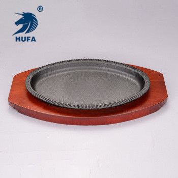 Factory direct sales of iron plate barbecue grills, cast iron grills for restaurants and hotels, steak, barbecue, pizza, non-stick grills wholesale