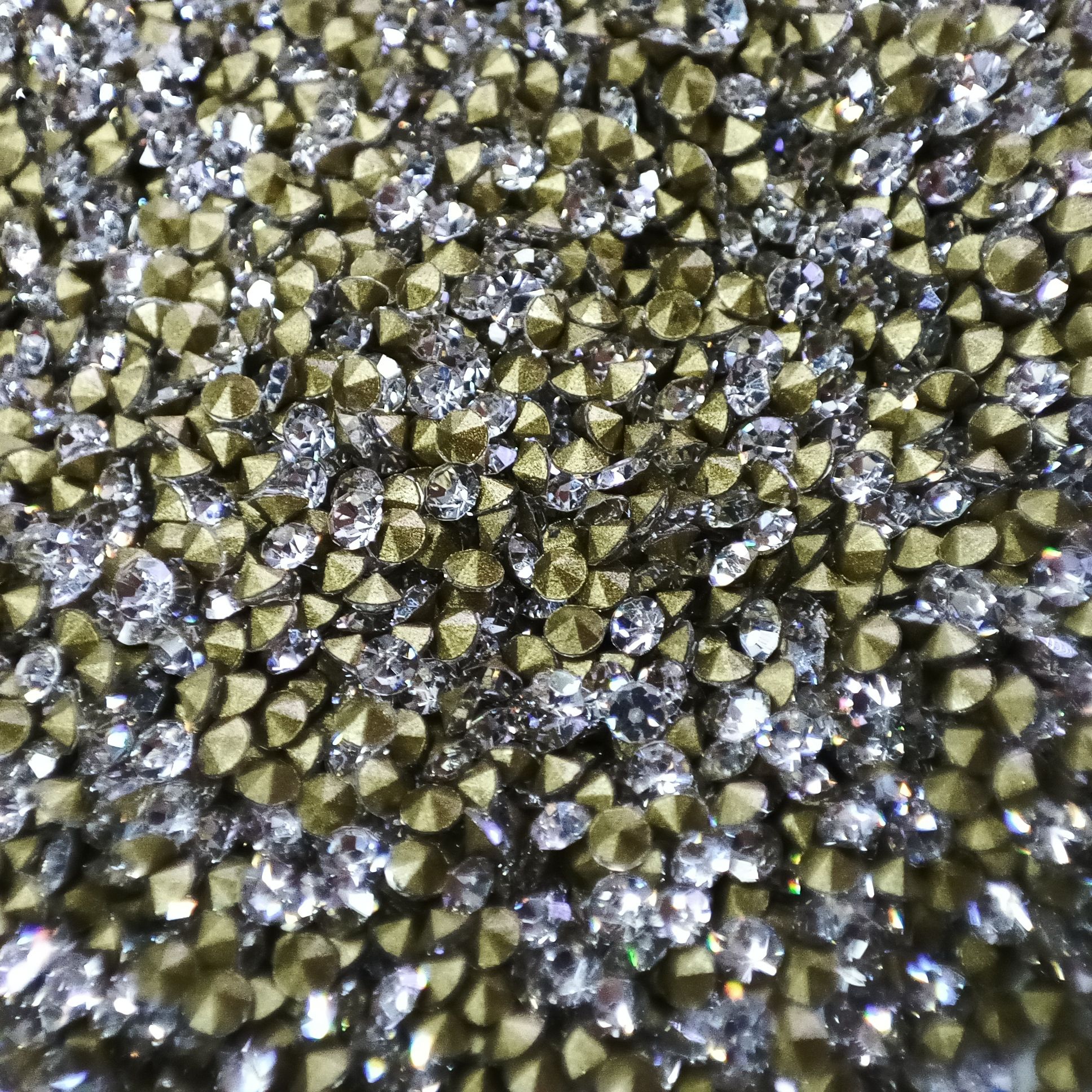 Domestic premium AAA pointed-bottom white diamond jewelry clasp watch with diamond setting and repair, DIY nail polish diamond SS5 details Picture