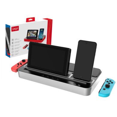 IPEGA 9119音响功能多用充电底座 支持Switch/IOS/iPad座充音响