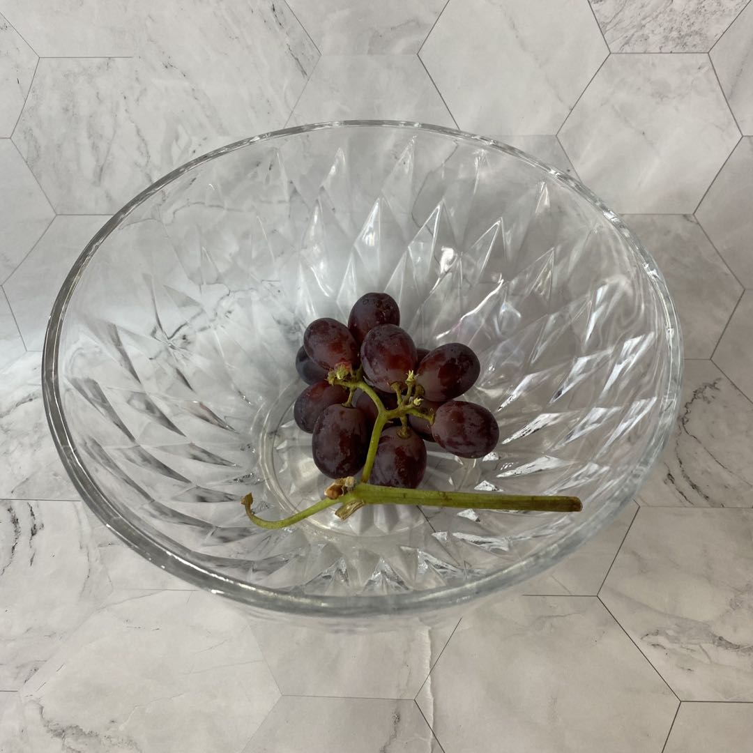 欧式现代玻璃沙拉碗餐碗圆形大号碗