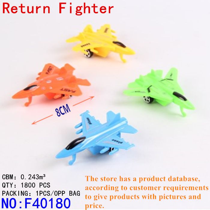 Hui Li aircraft toy mini children cartoon children toy fighter jet model gifts wholesale cross-border foreign trade source F40180