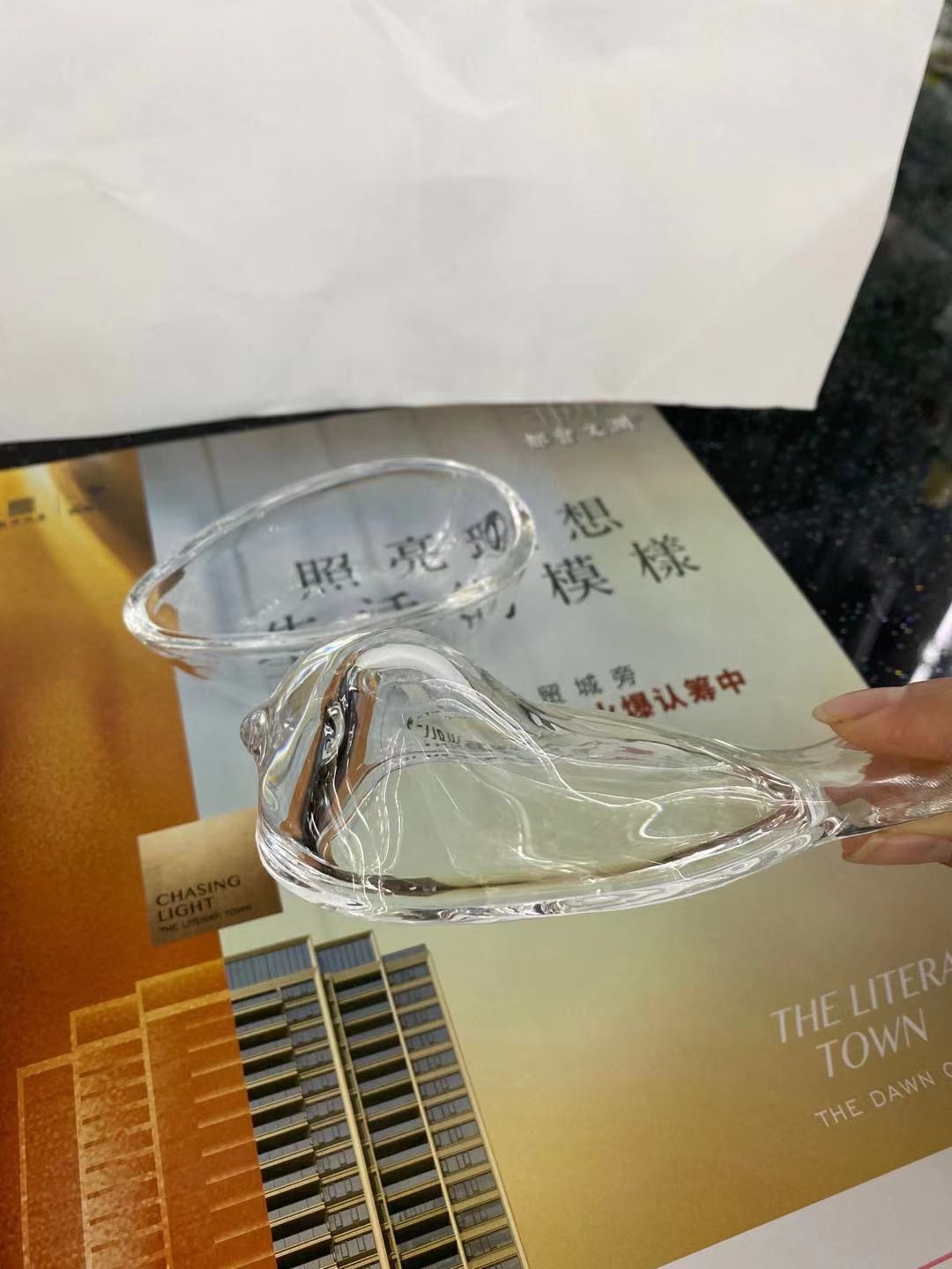 复古小鸟玻璃糖缸水晶糖果罐带盖收纳罐精致ins风化妆品收纳装饰摆件                           详情图5
