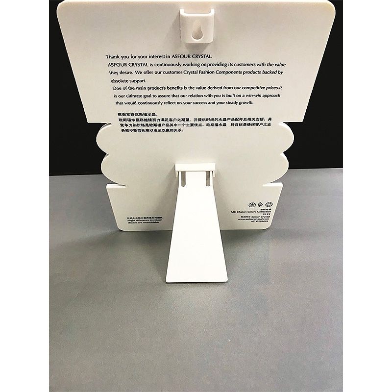 Asford Middle East 888 Color Card White diamond Color plate pointed base color matching plate rhinestone set diamond accessory Item Picture