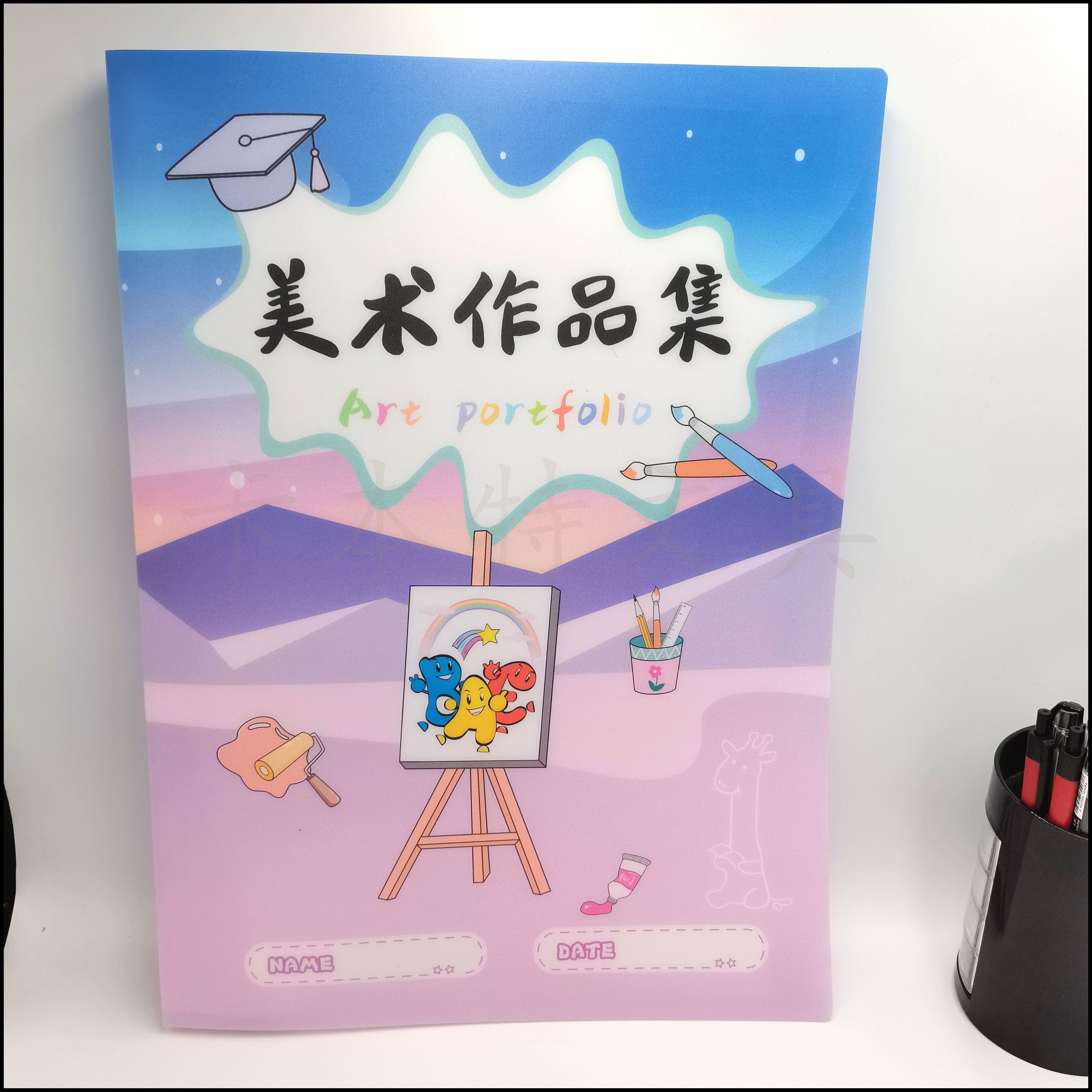 Student A3 brochure manufacturers direct sales without portable 20-page album folder drawing drawings storage bag full figure