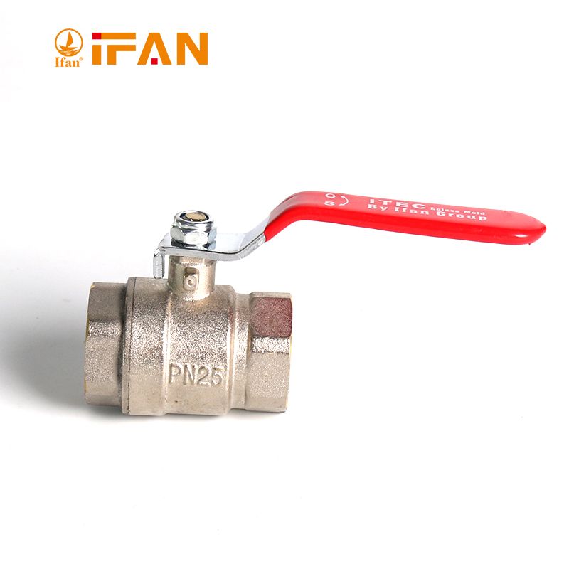 IFNA export exclusive long-handled copper ball valve 81052 2"FF-L long-handled butterfly handle Specification image
