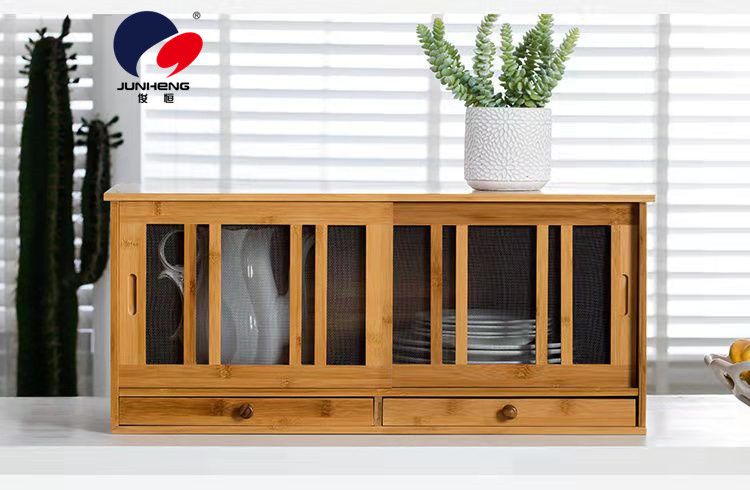 Dining cabinet, bamboo cabinet and vegetable storage cabinet details Picture