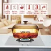 Corning Crystal Transparent POT 3.25L VS32 3.25L GLASS CERAMIC POT VISIONS BRAND Application Scenario