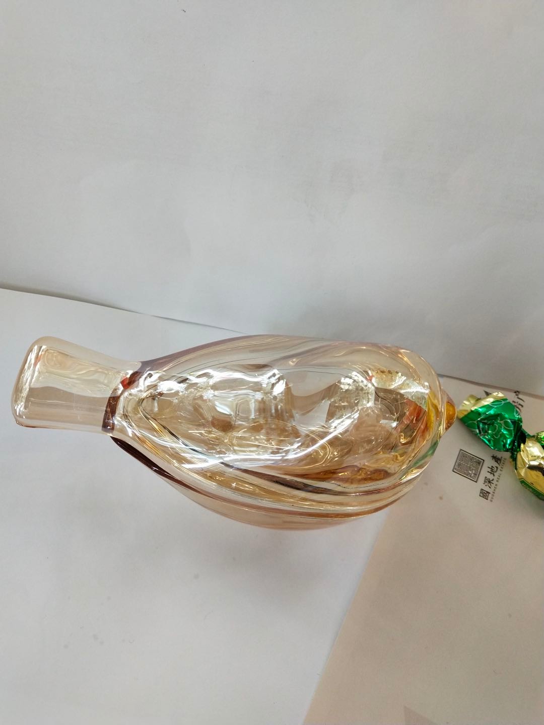 复古小鸟玻璃糖缸水晶糖果罐带盖收纳罐精致ins风化妆品收纳装饰摆件                           详情图8