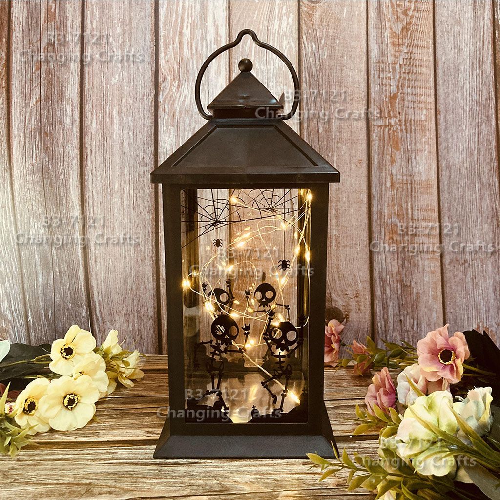 Ramadan Christmas lantern creative ornaments electronic candles stall goods imported decorative crafts LED lights