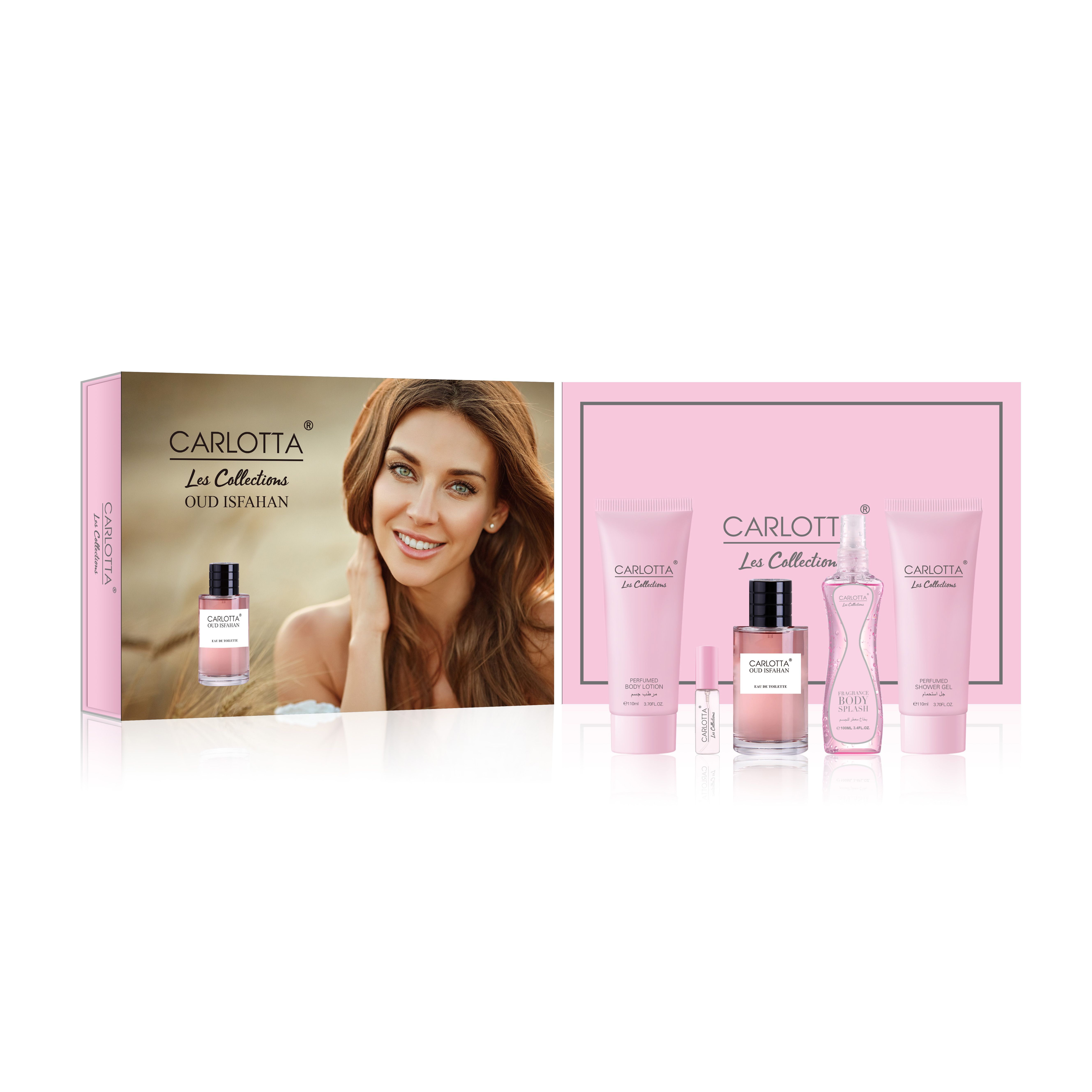 New women's perfume gift box dark wood fragrance 5 sets