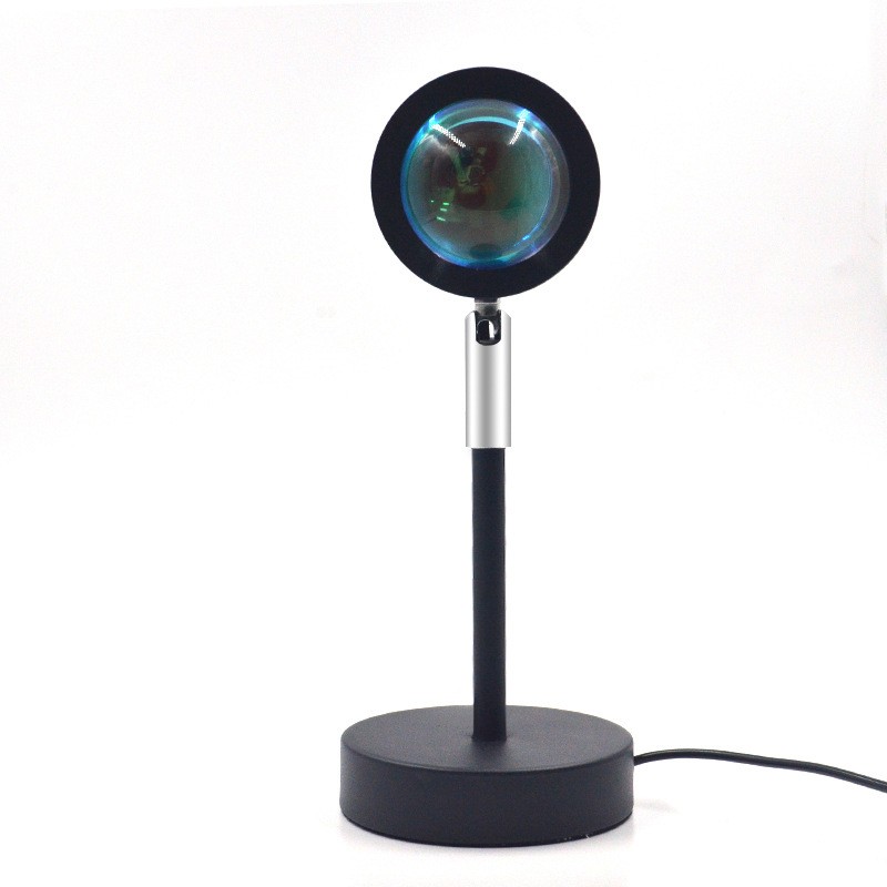 LED灯彩虹投影灯落日灯日不落灯网红直播背景投影氛围台灯详情图8