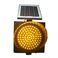 300MM太阳能黄闪灯 太阳能警示灯 同步闪烁 高速同步图