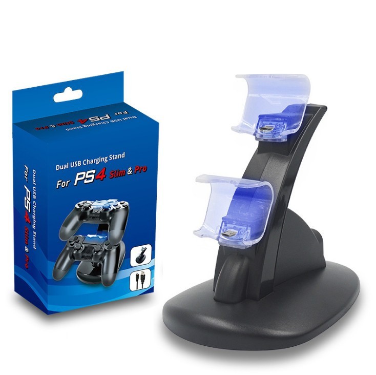 PS4 aircraft dock charger, PS4 controller dual charger, PS4 controller dock charger, PS4 controller charger detail image 1