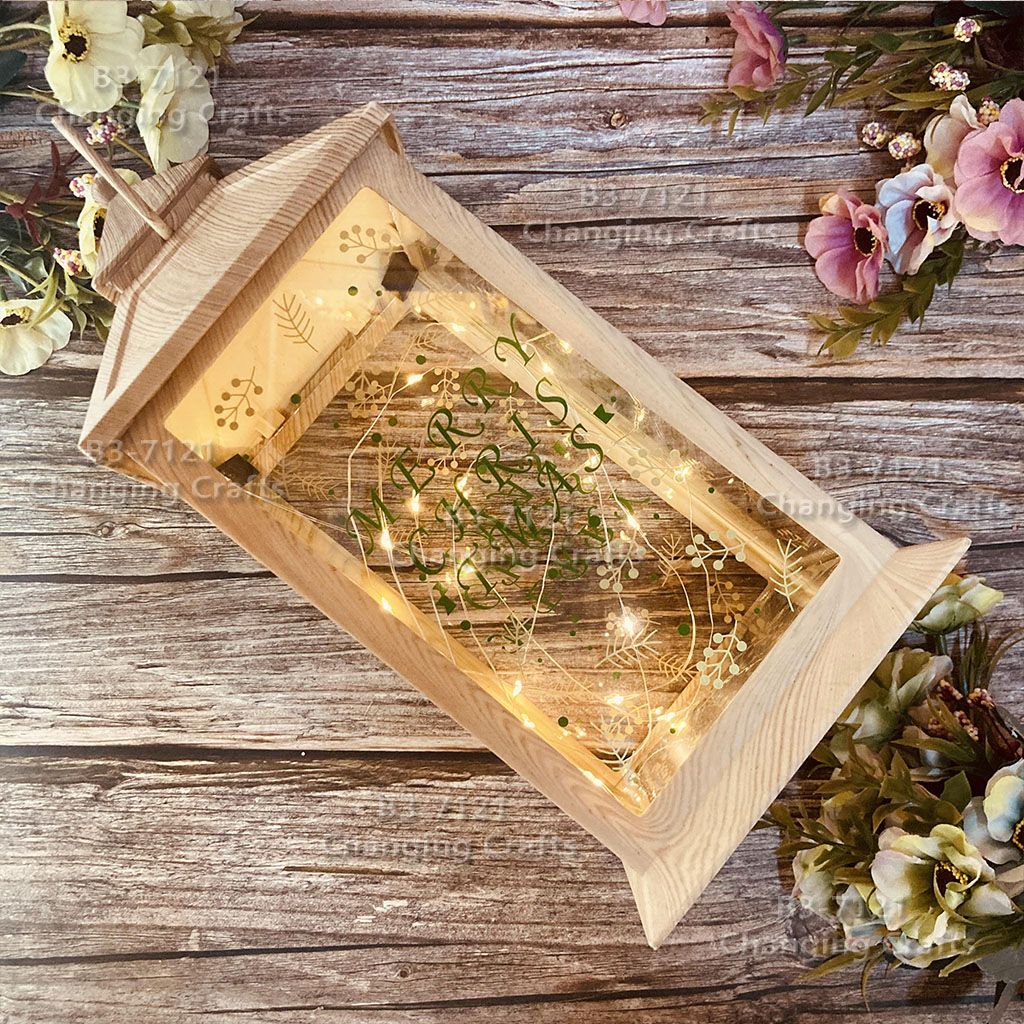 Cross-border wholesale of Christmas wind lamps, LED electronic candles, table lamps, night lights, antique horse lanterns, decorative craft ornaments Application Scenario