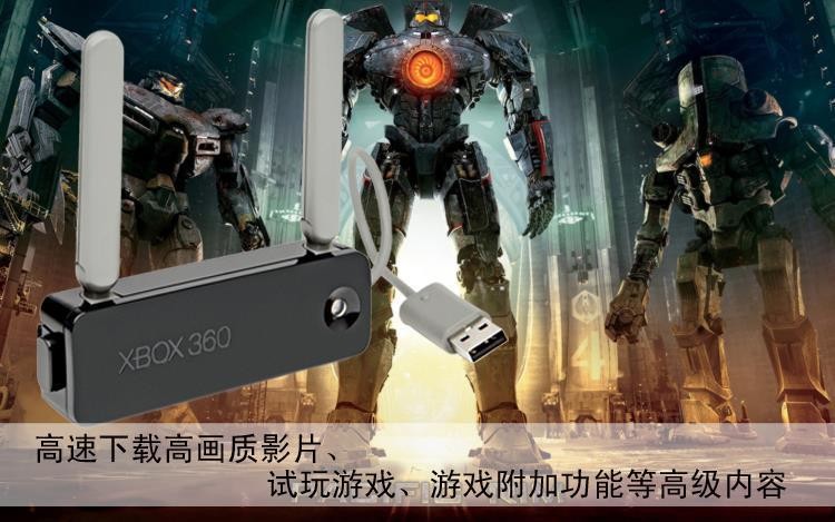 XBOX360 Network card, 360 Wireless dual-antenna network card, 360 Network adapter, XBOX Wireless WIFI detail image 4