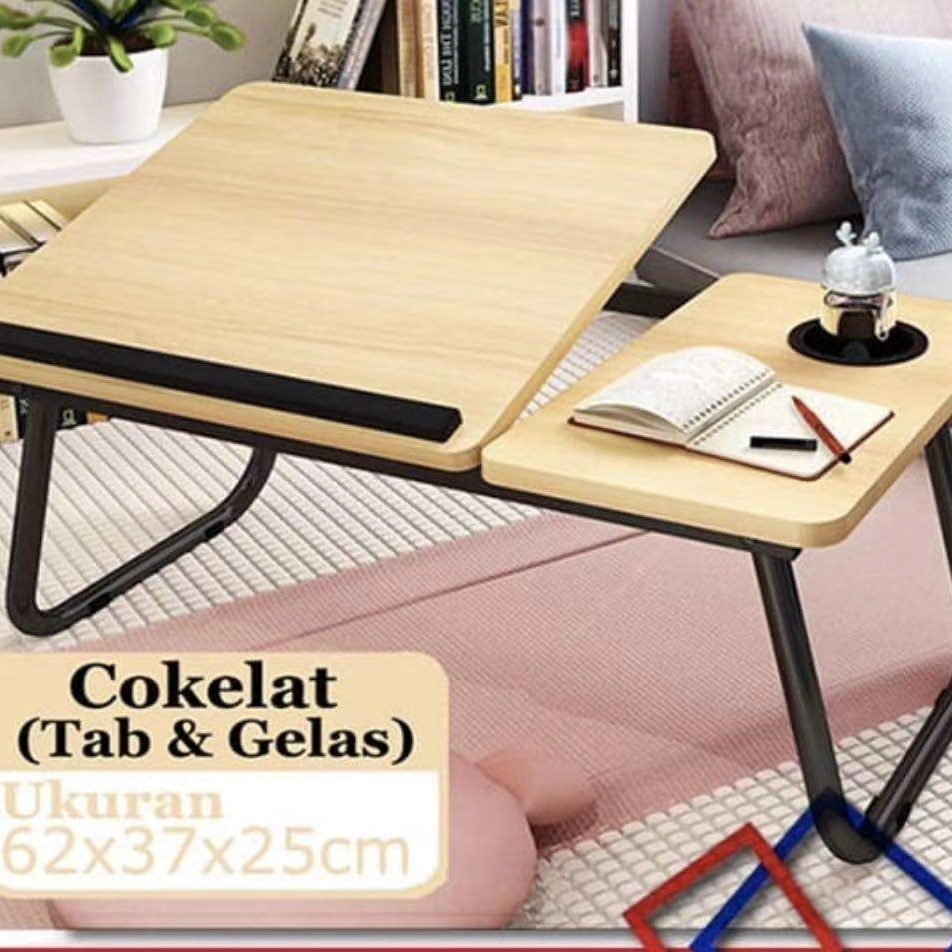 四档升降桌折叠电脑桌可调节宿舍懒人桌书桌床上书桌床边桌小桌子