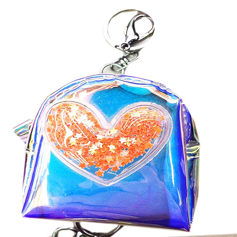 Faber Baodi BD210317-1 Love peach coin wallet key chain Application Scenario