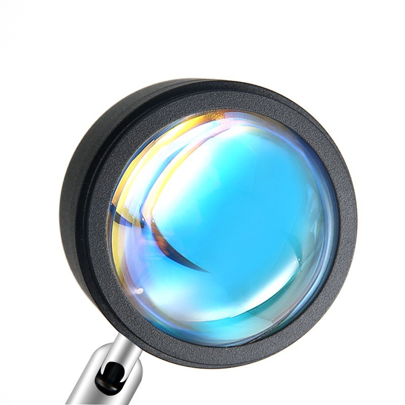 LED灯彩虹投影灯落日灯日不落灯网红直播背景投影氛围台灯详情图20