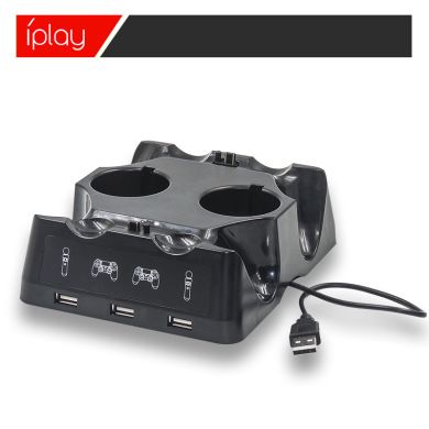 PS4/MOVE/PS4 VR Controller four-charge PS4 controller multi-function charger four-in-one charger